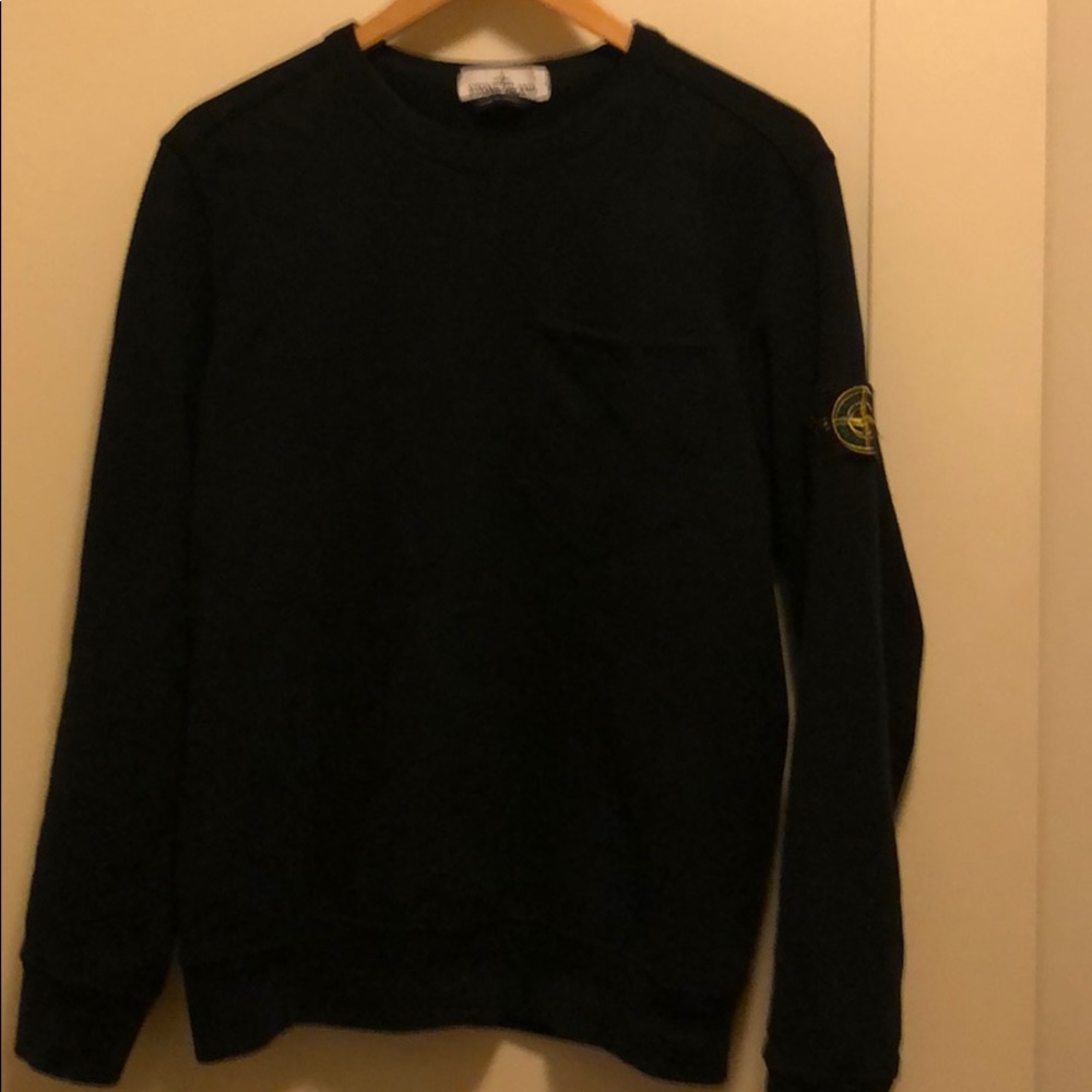 Stone Island black sweater